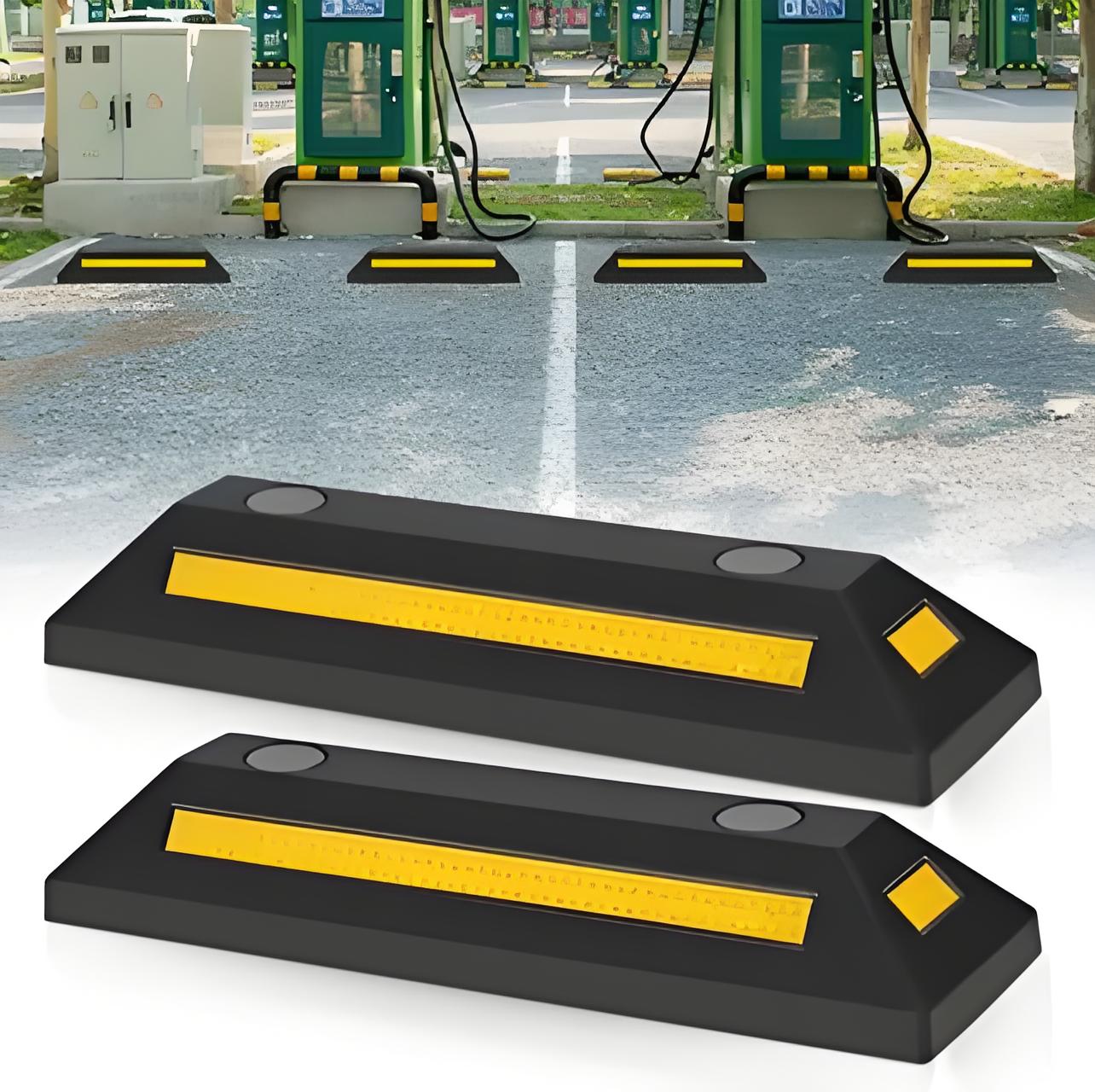 Garage Creeper Roller - Butée de roue antidérapante pour garage,