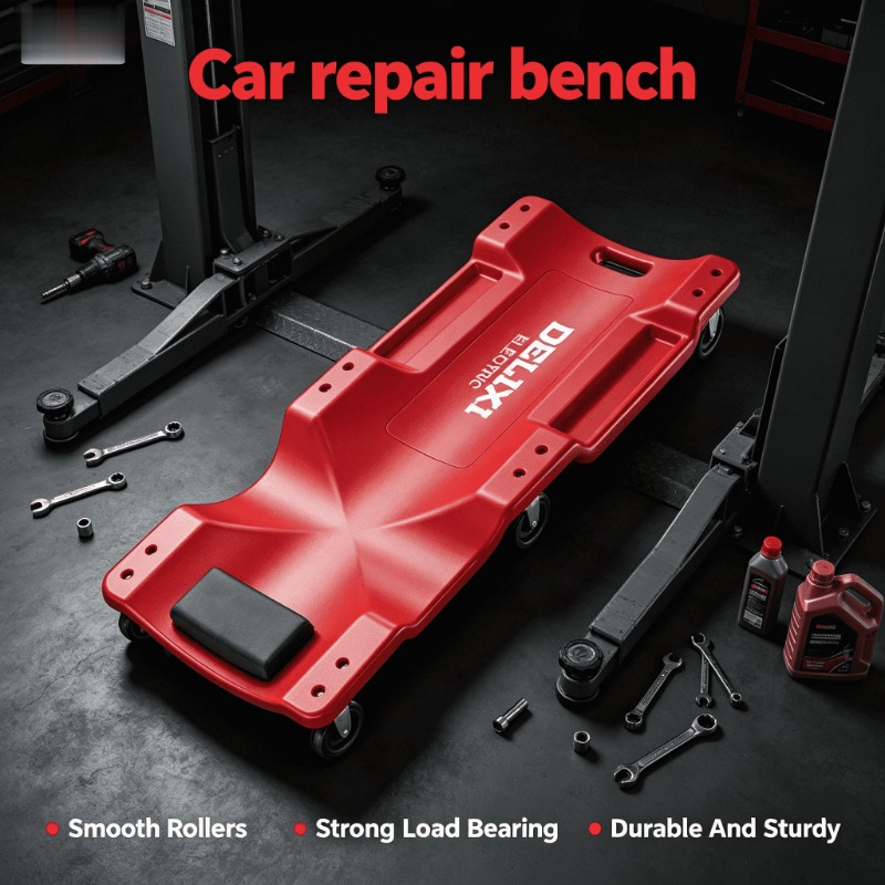 Garage Creeper Roller - Rampe de réparation automobile à profil